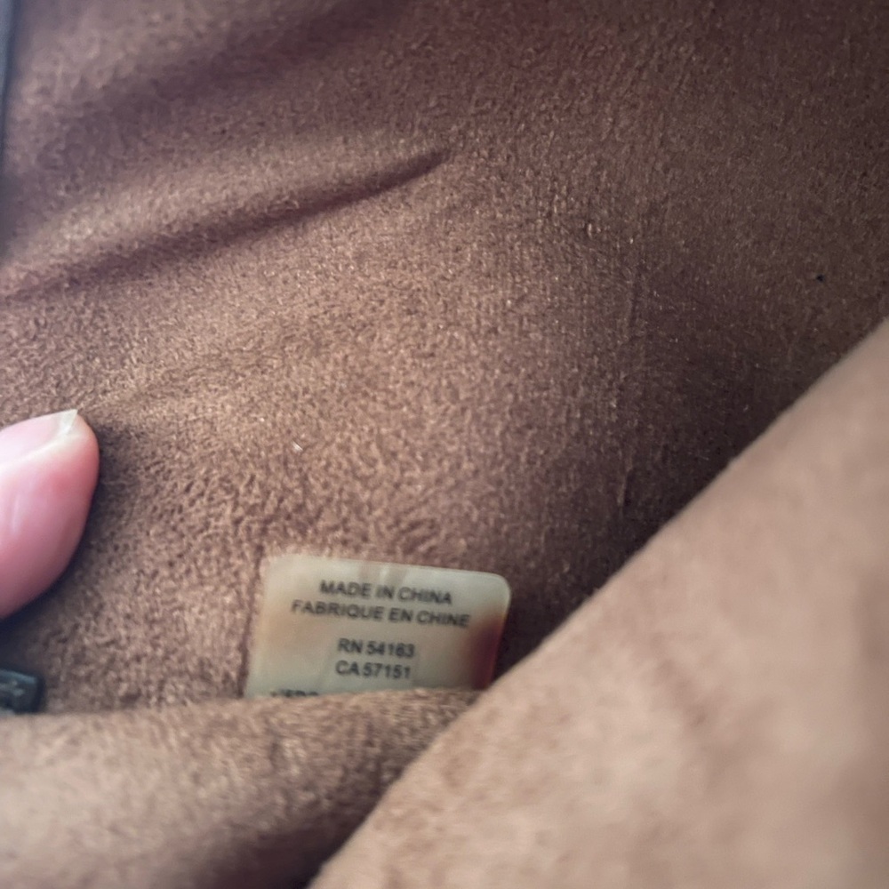 Calvin‎ Klein Black and Brown Monogram Clutch - Picture 6 of 7